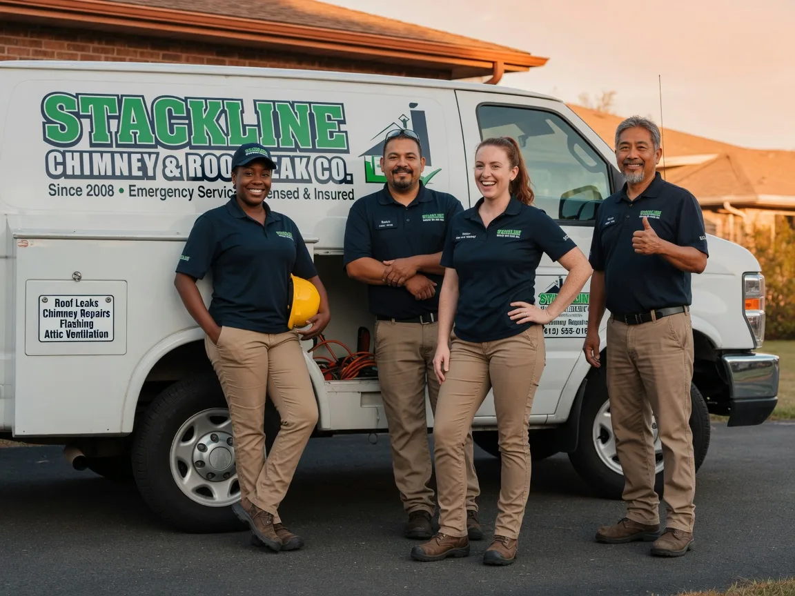 Chimney flashing repair company in Eunice, MO